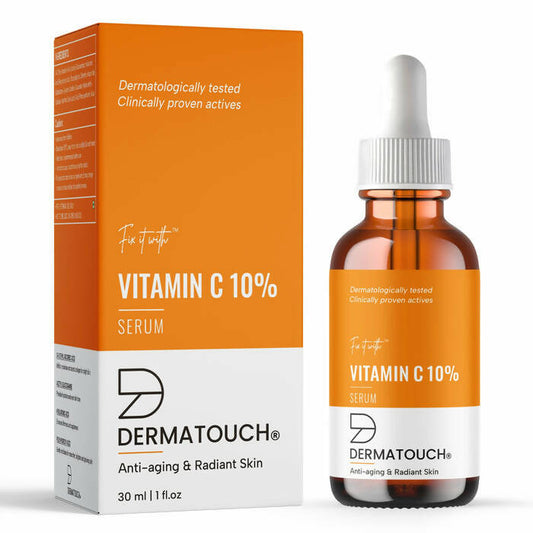 Dermatouch Vitamin C 10% Serum For Anti-aging & Radiant Skin 30 ml