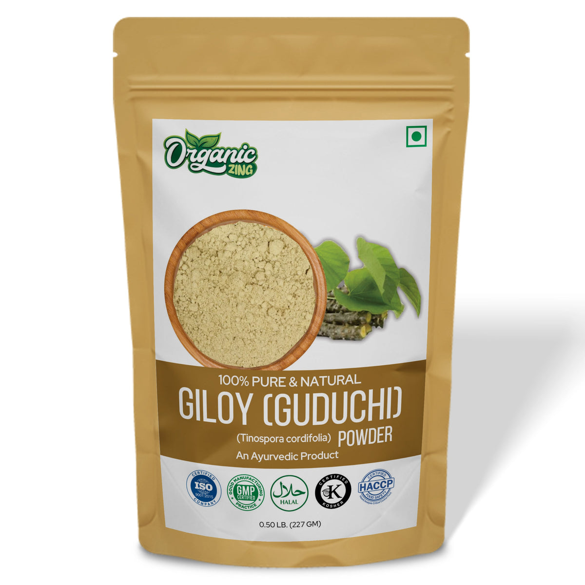 Organic Zing Giloy Guduchi Powder 227g