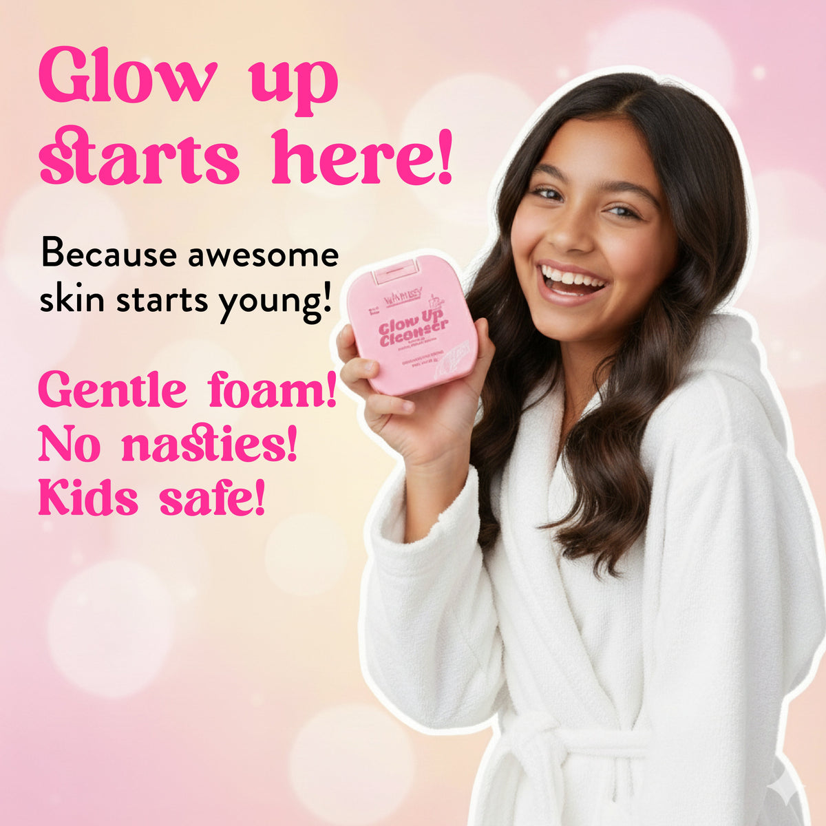 Whimsy Beauty Glow Up Face & Body Cleanser