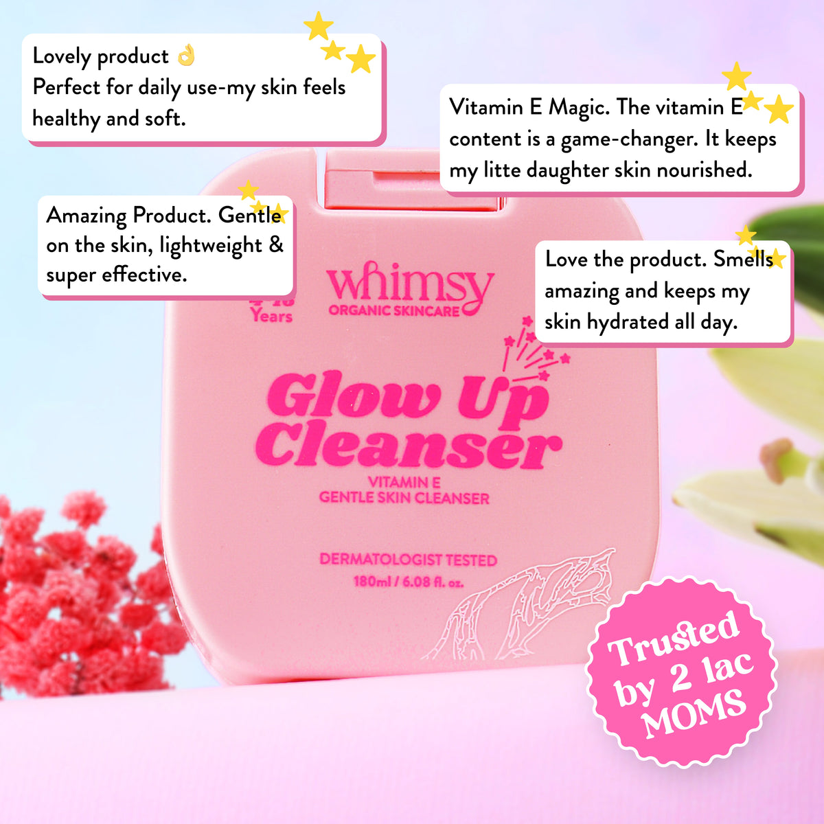 Whimsy Beauty Glow Up Face & Body Cleanser