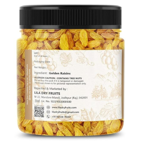 Lila Dry Fruits Golden Raisin