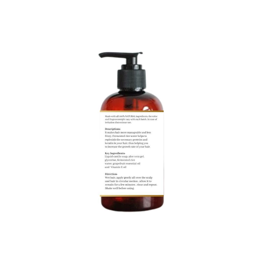 Natuur Fermented Rice Water & Grapefruit Shampoo for Volume
