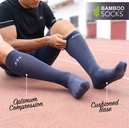 Heelium Bamboo Compression Socks - 1 Pair