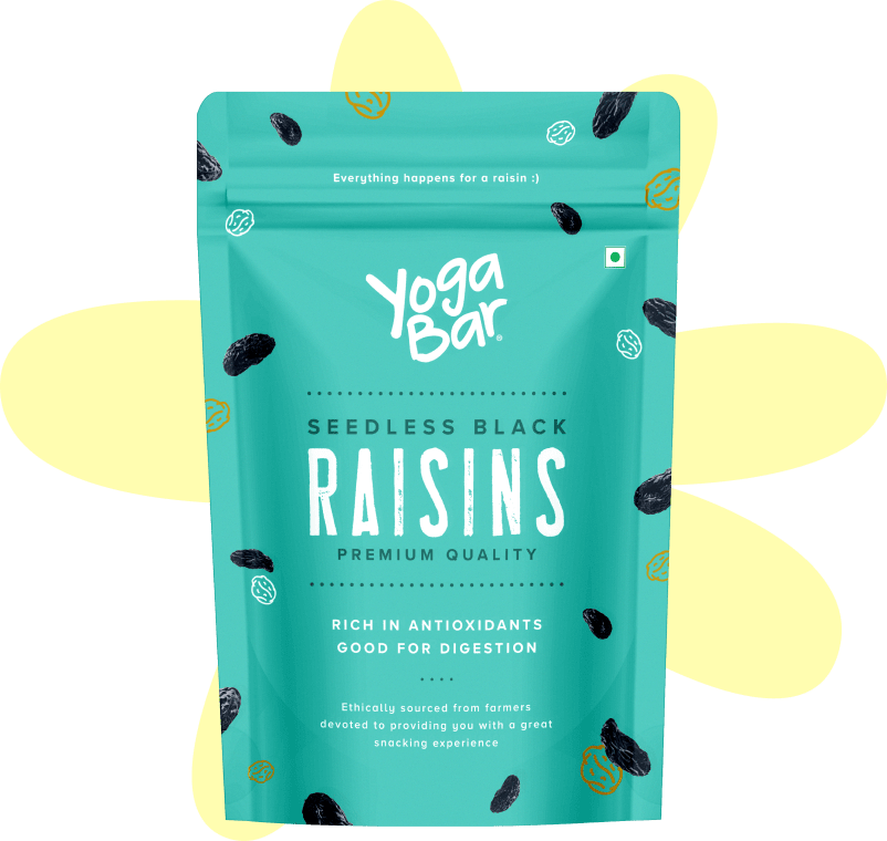 Yoga Bar Afghani Black Raisins 