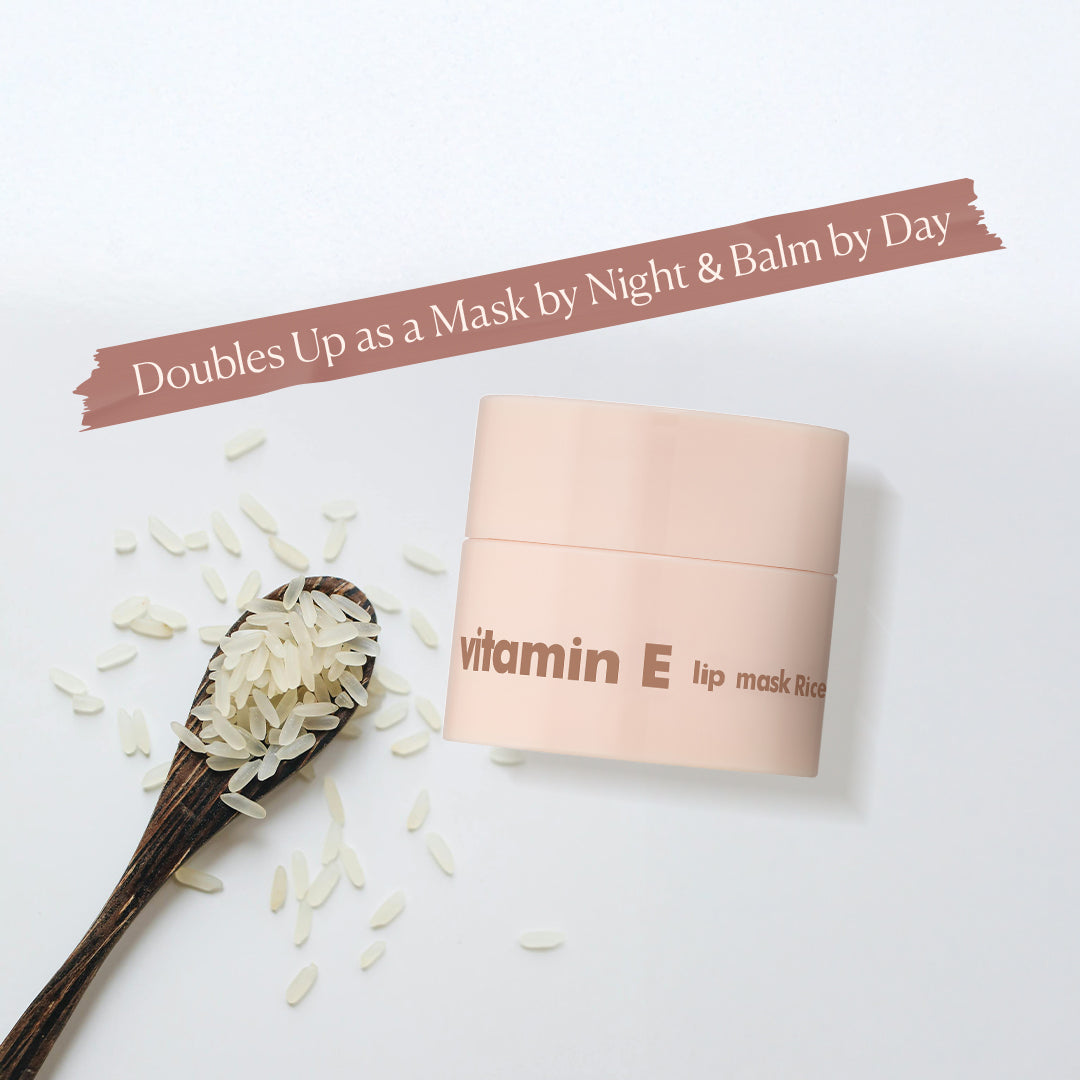 The Face Shop Vitamin E lip mask Rice