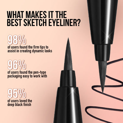 Hilary Rhoda Deep Black Sketch Eyeliner - view 6