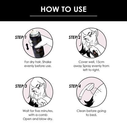 Color Hair Spray - Shills Professional
