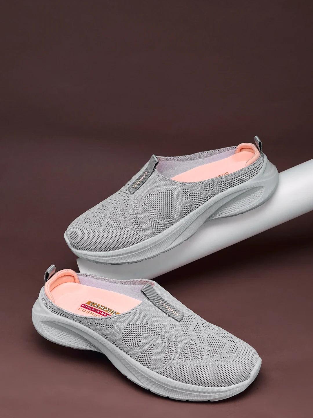 Campus HAZE Light Grey Womens Walking Shoes