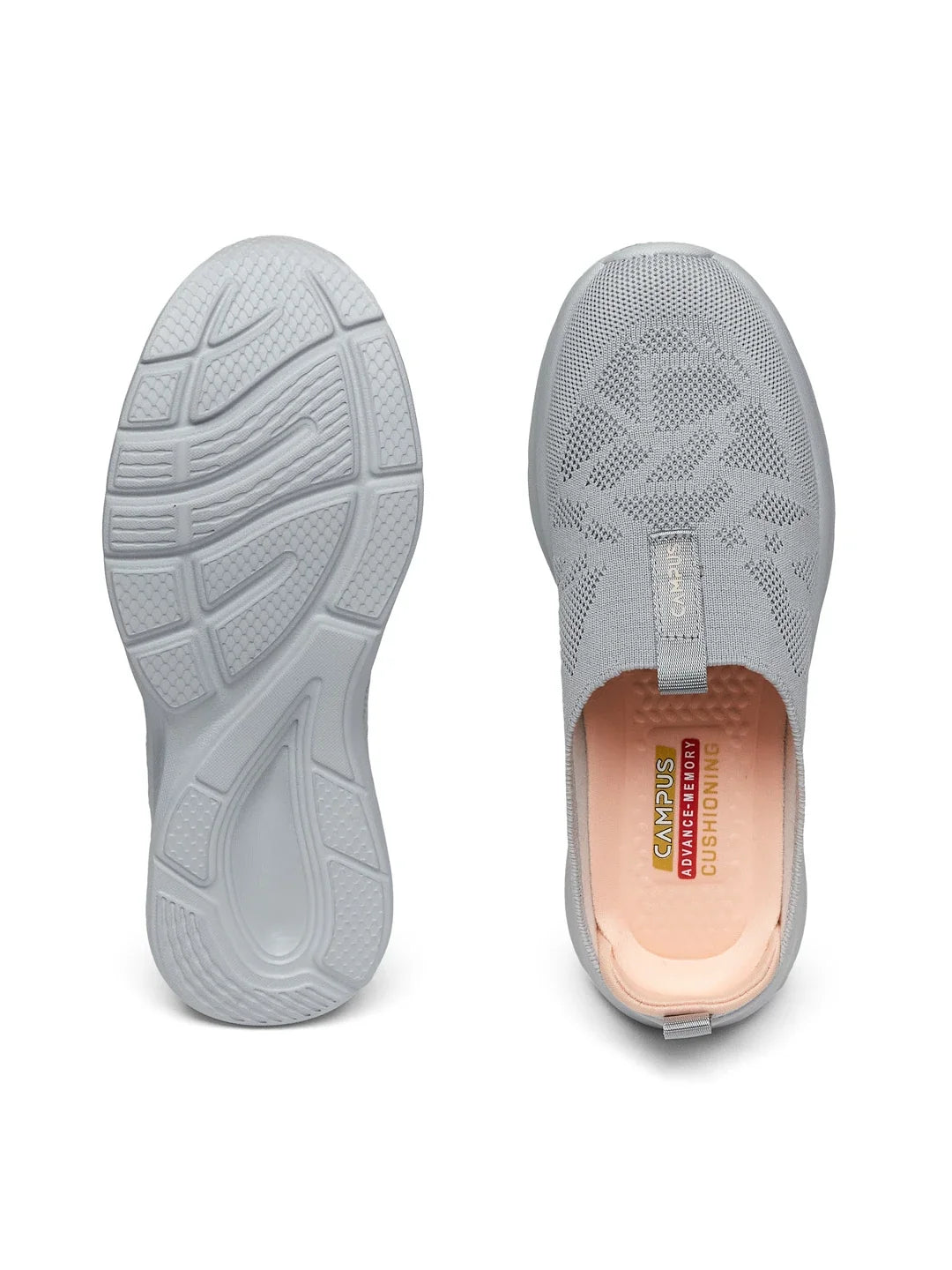 Campus HAZE Light Grey Womens Walking Shoes