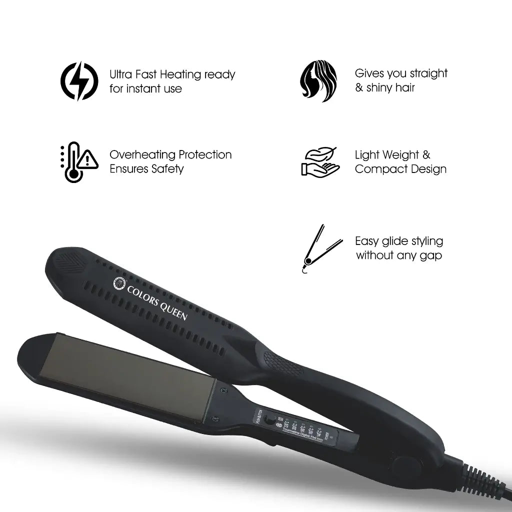 Colors Queen Professional Hair Straightener | 1 PC