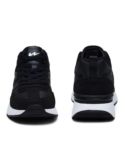 Campus HINGE Black Mens Sneakers