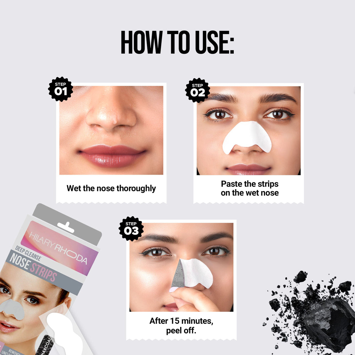 Hilary Rhoda Deep Cleanse Nose Strips - view 5