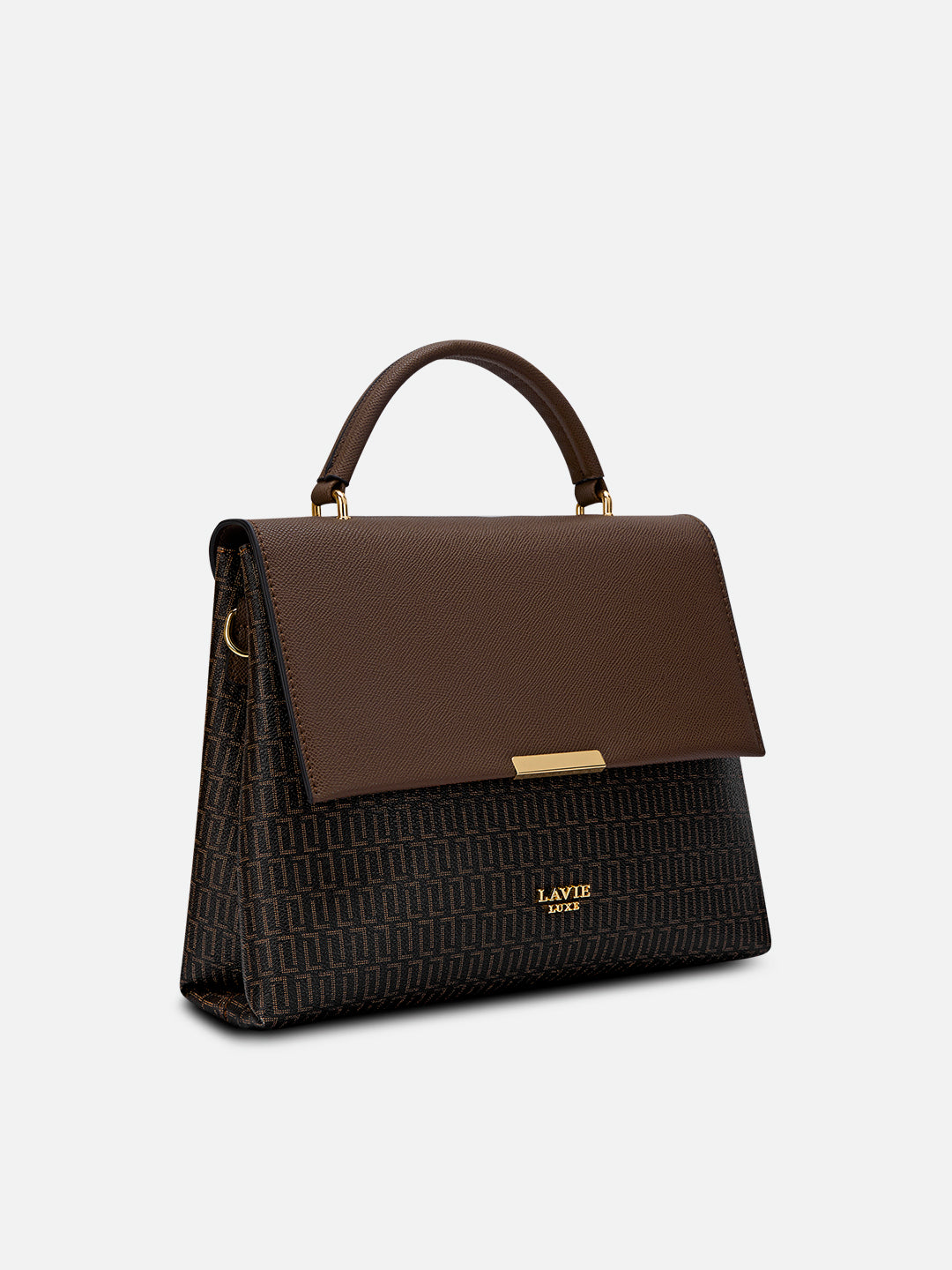 Lavie Luxe Mono Marsh Medium Handbag