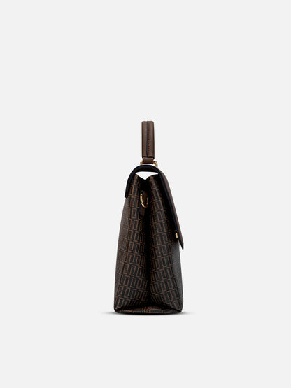 Lavie Luxe Mono Marsh Medium Handbag