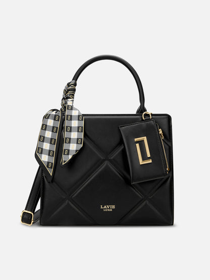 Lavie Luxe Quare Medium Handbag