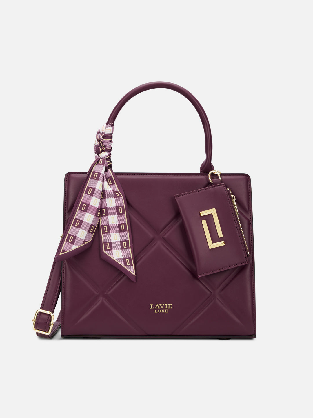 Lavie Luxe Quare Medium Handbag