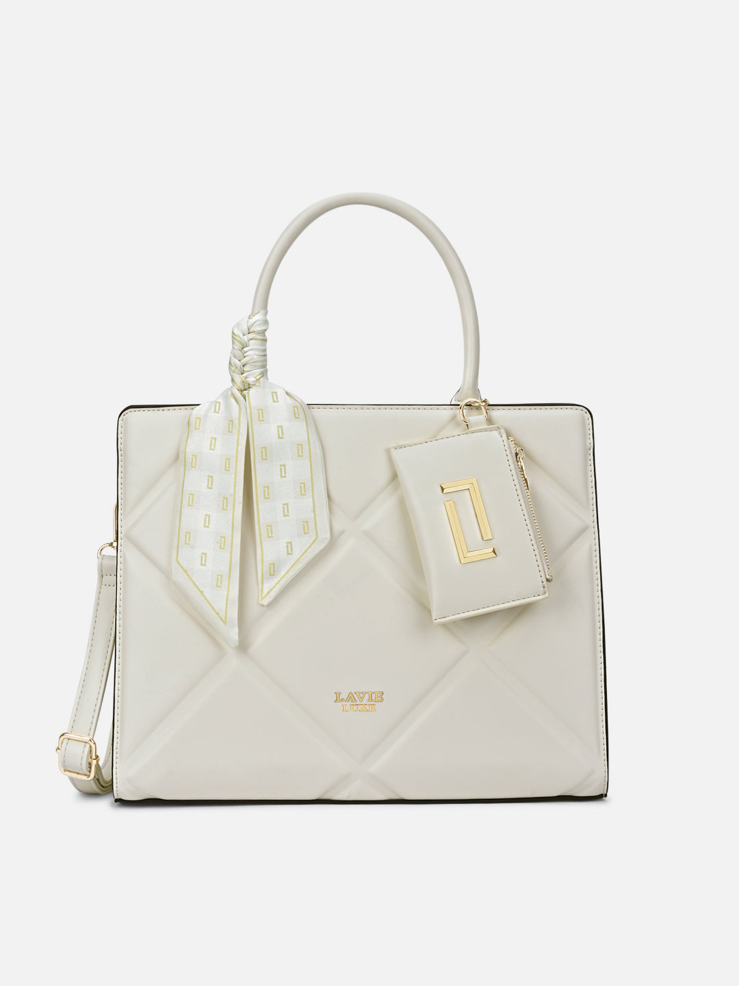 Lavie Luxe Quare Large Handbag