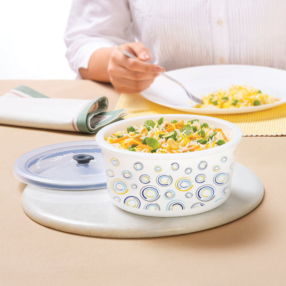 Borosil Larah Jupiter Storage Bowl