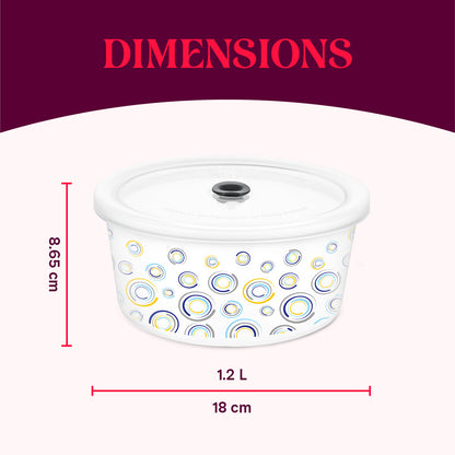 Borosil Larah Jupiter Storage Bowl