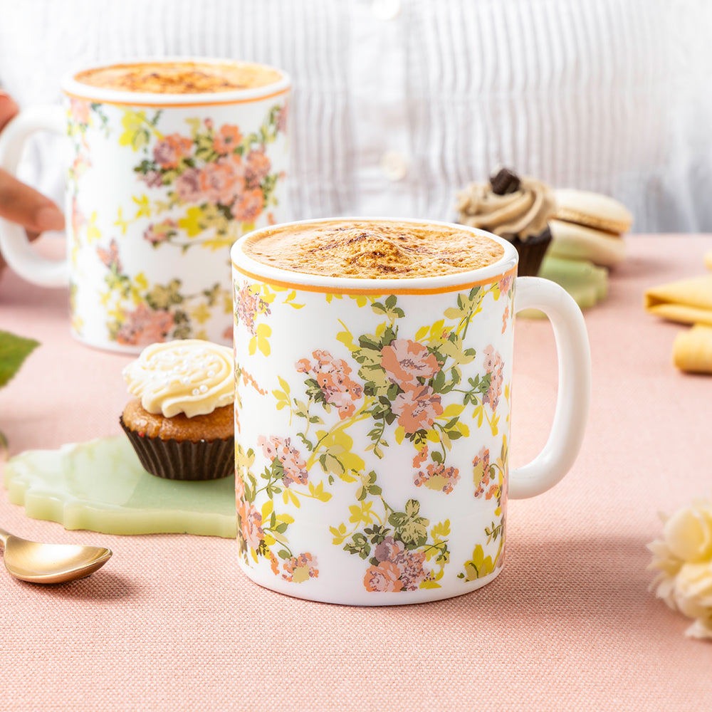 Borosil Larah Amora Mug Set