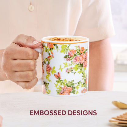 Borosil Larah Amora Mug Set