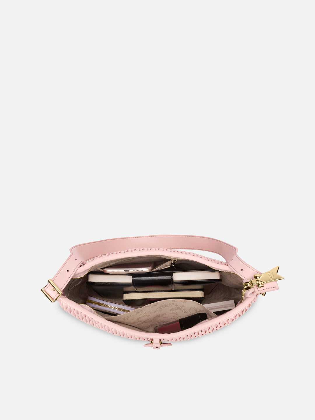 Lavie Paris Pli Elite Messenger Medium Hobo Bag