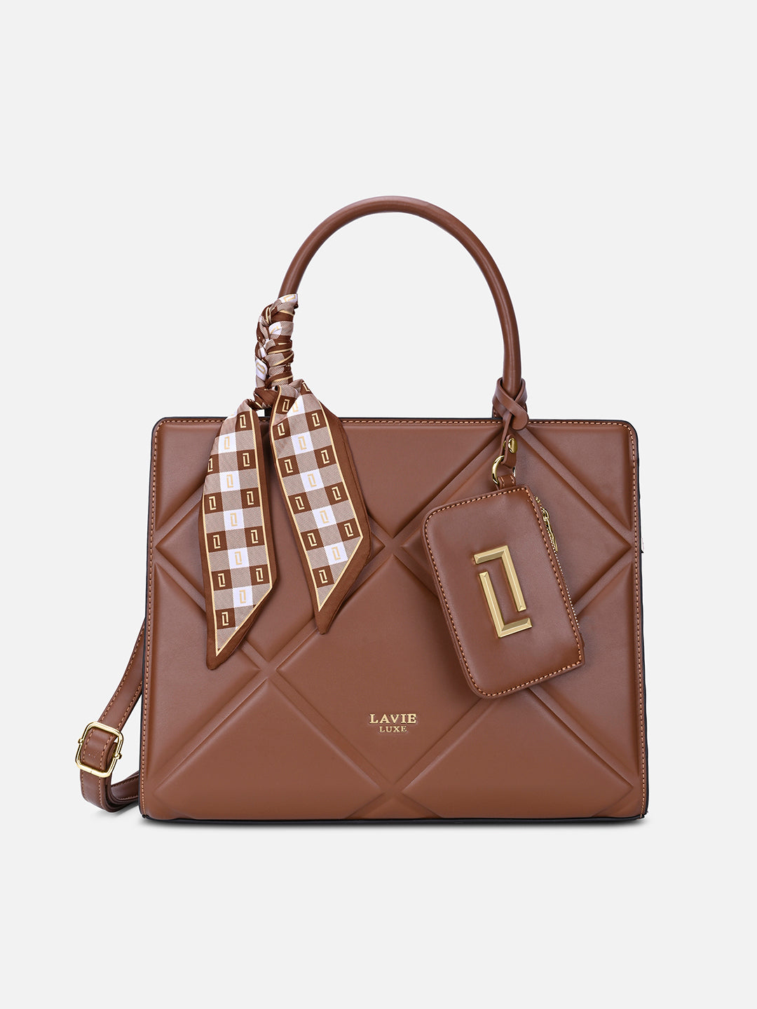 Lavie Luxe Quare Large Handbag