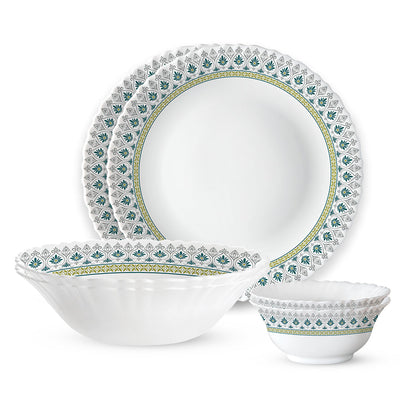 Borosil Larah Persia Dinner Set 6 Pcs Set Serves 2
