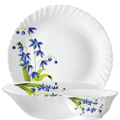 Borosil Larah Lavender Dinner Set 6 Pcs Set
