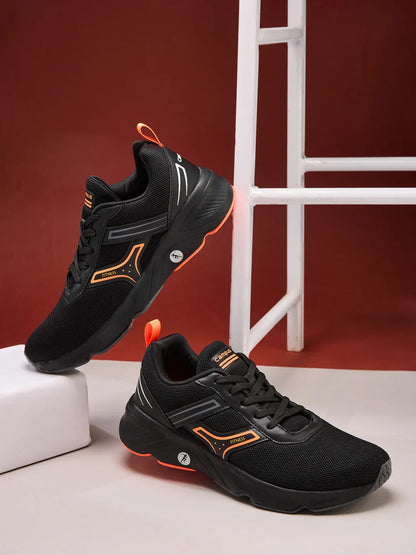 Campus HURRICANE Black Mens Running Shoes
