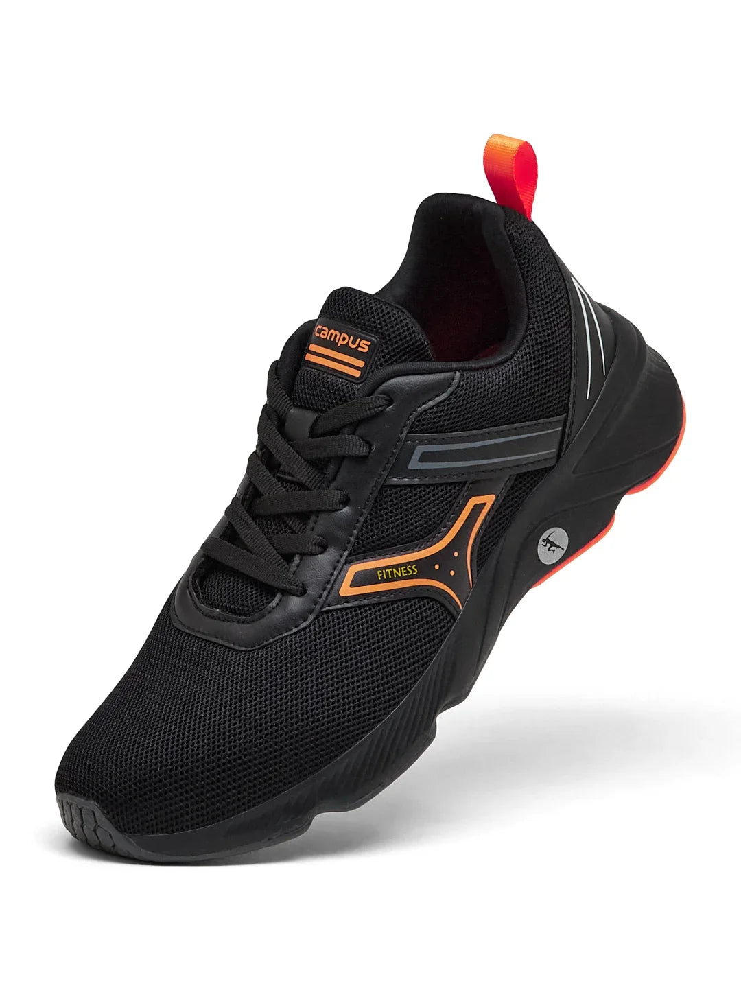 Campus HURRICANE Black Mens Running Shoes