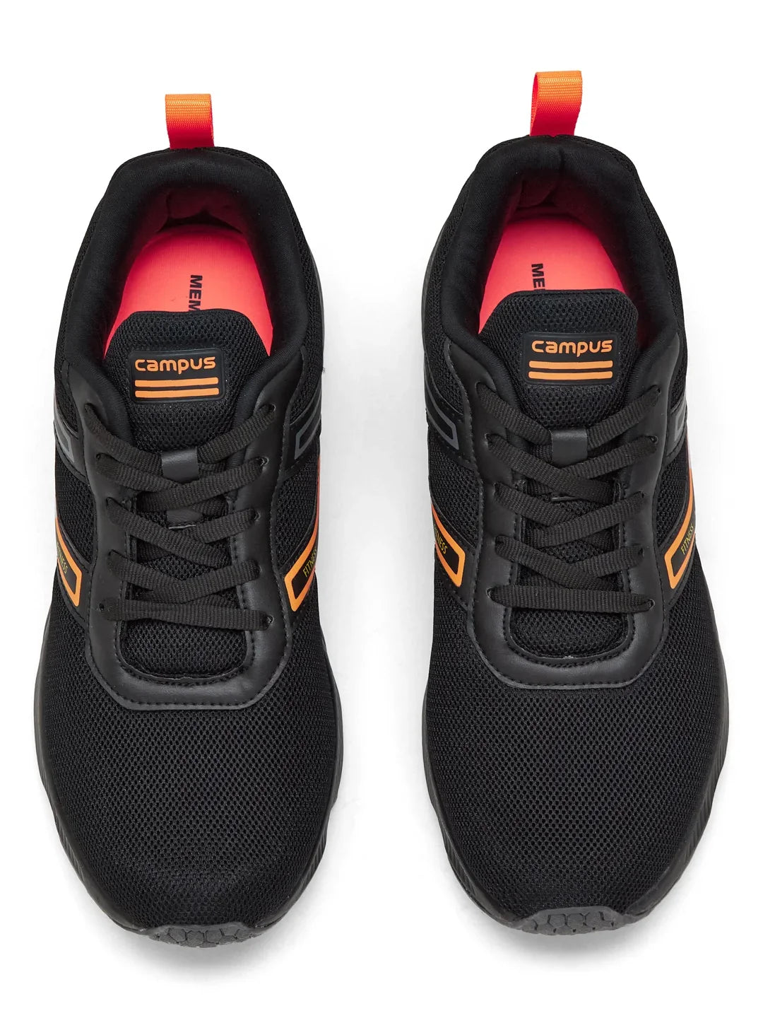 Campus HURRICANE Black Mens Running Shoes