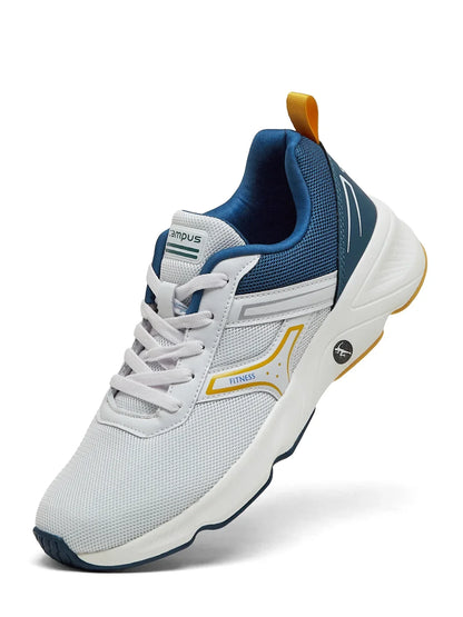 Campus HURRICANE White Mens Running Shoes wht problue