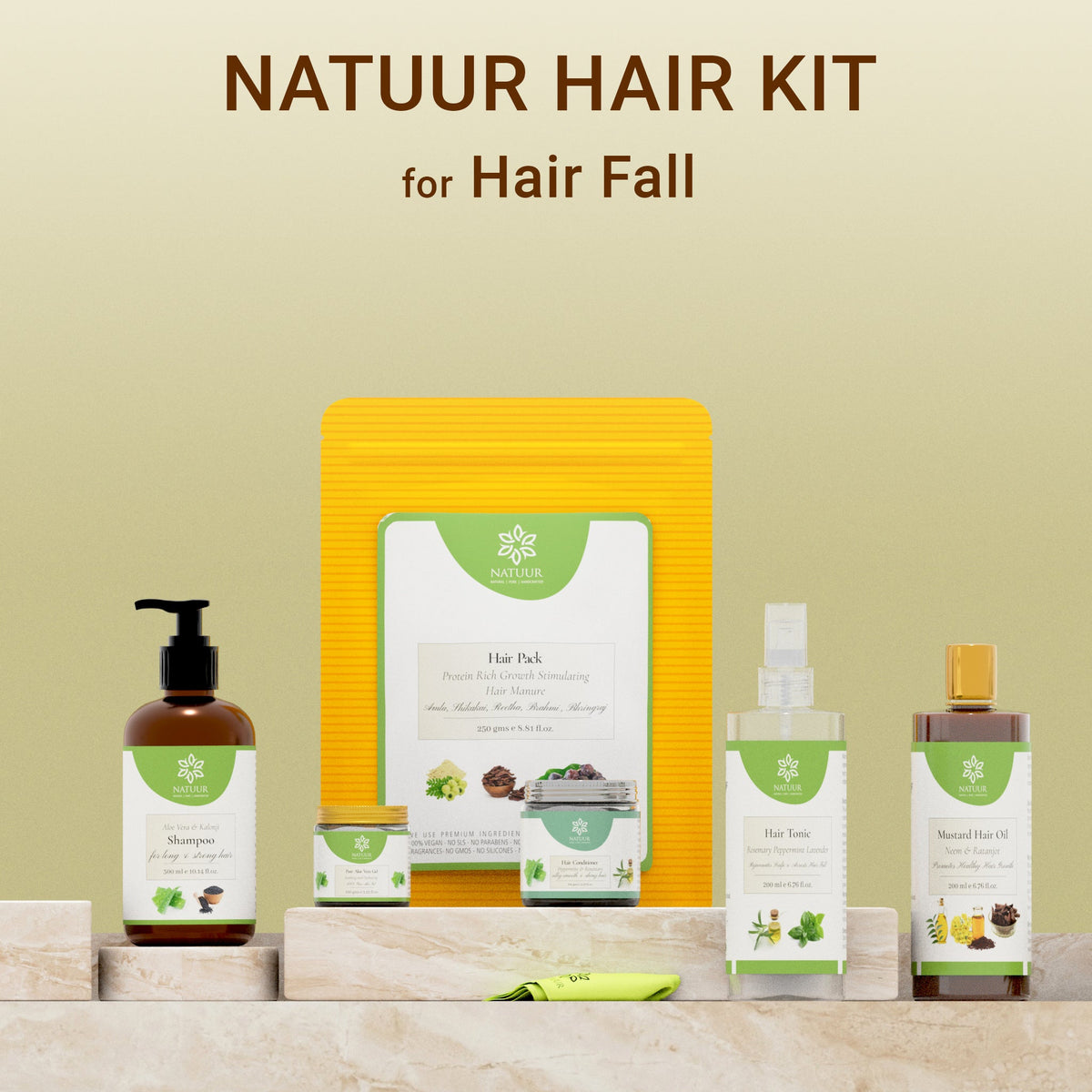 Natuur Kit For Hair Fall
