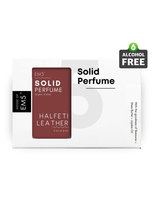 House of EM5 Halfeti Leather | Solid Perfume