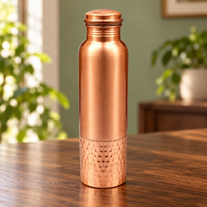 Pure Copper Water Bottle (1000ml)