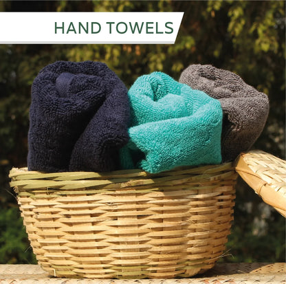 Heelium Bamboo Hand Towels - Set of 2