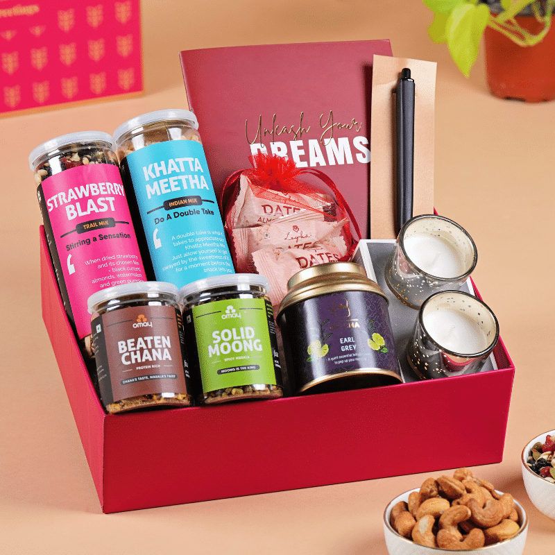 Omay Foods Happy Hearts Gift Box
