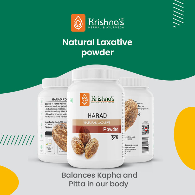 Krishna'S Herbal & Ayurveda Harad Powder 