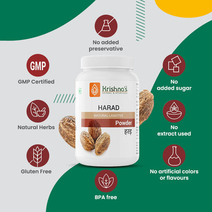 Krishna'S Herbal & Ayurveda Harad Powder 