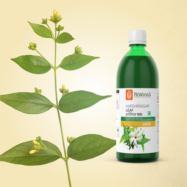 Krishna'S Herbal & Ayurveda Harshringar Leaf Juice 