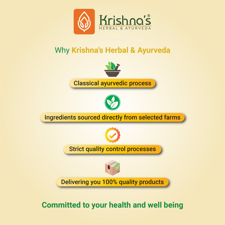 Krishna'S Herbal & Ayurveda Harshringar Leaf Juice 