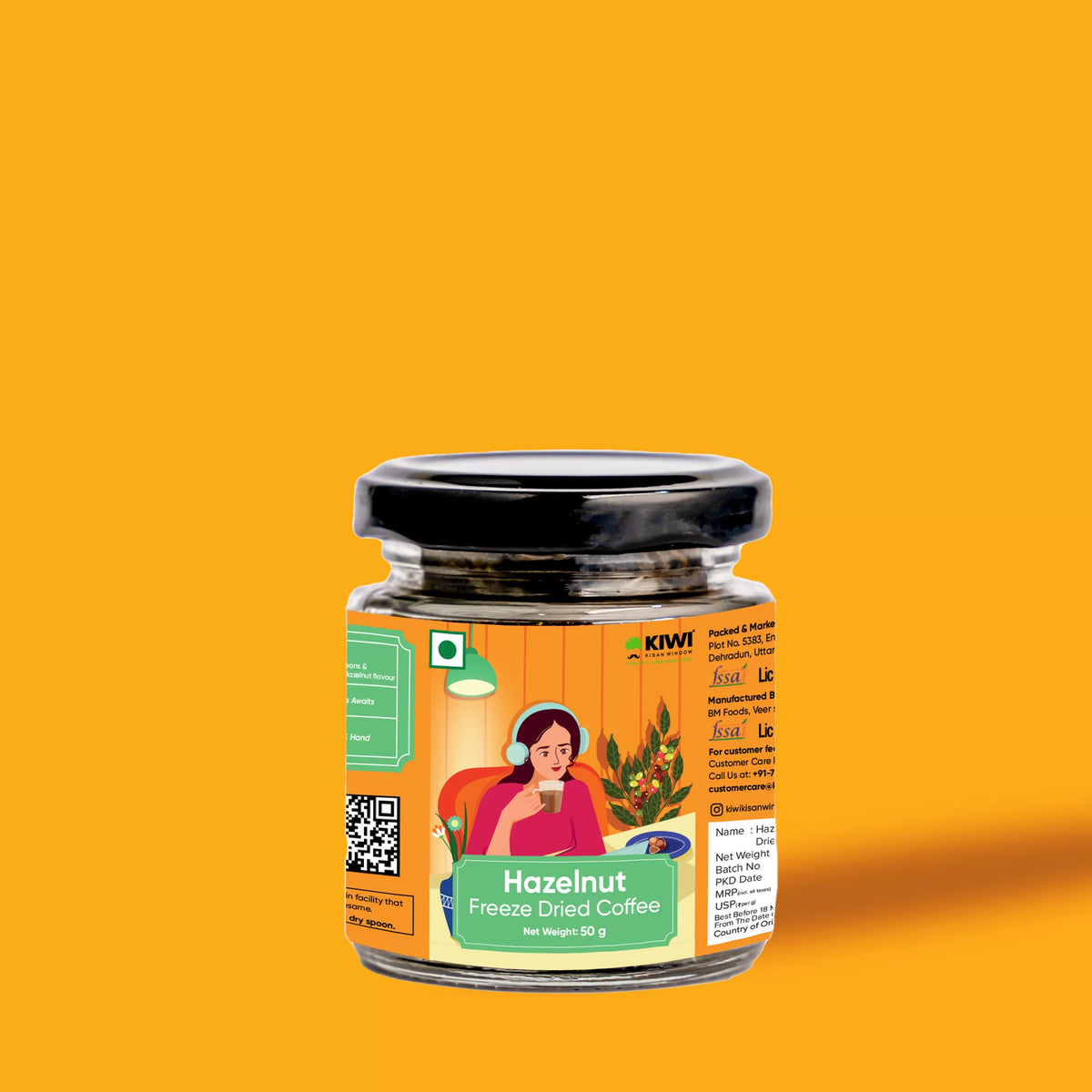 Kiwi Hazelnut Freeze Dried Coffee