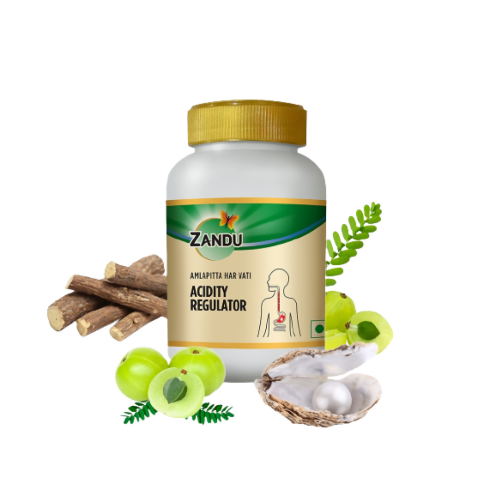 Zandu Amlapitta Har Vati, Acidity Regulator Tablets - PUSHMYCART