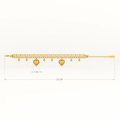 Palmonas Hearts All Over Bracelet
