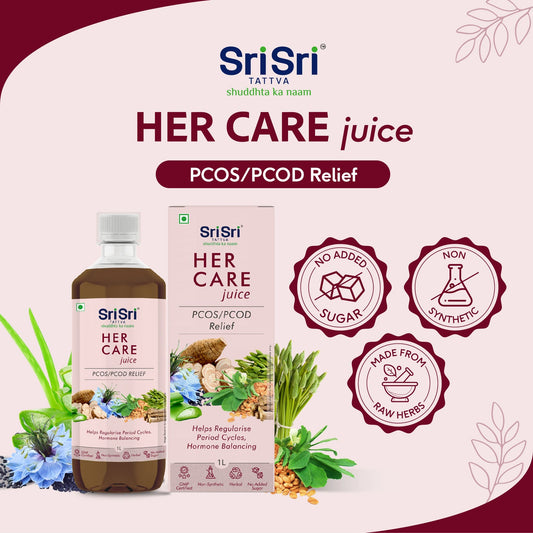 Sri sri tattva her care juice - PUSHMYCART