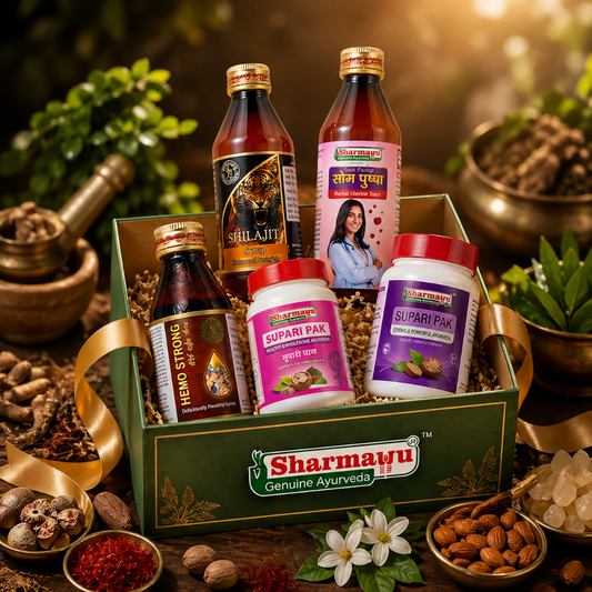 Sharmayu Ayurveda Mothers Day Hamper Combo Pack of 5