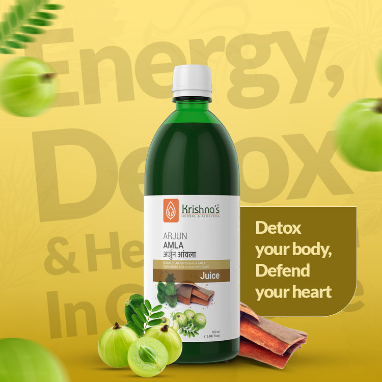 Krishna'S Herbal & Ayurveda Arjun Amla Swaras 
