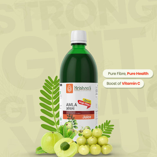 Krishna'S Herbal & Ayurveda Special High Fibre Amla Juice 