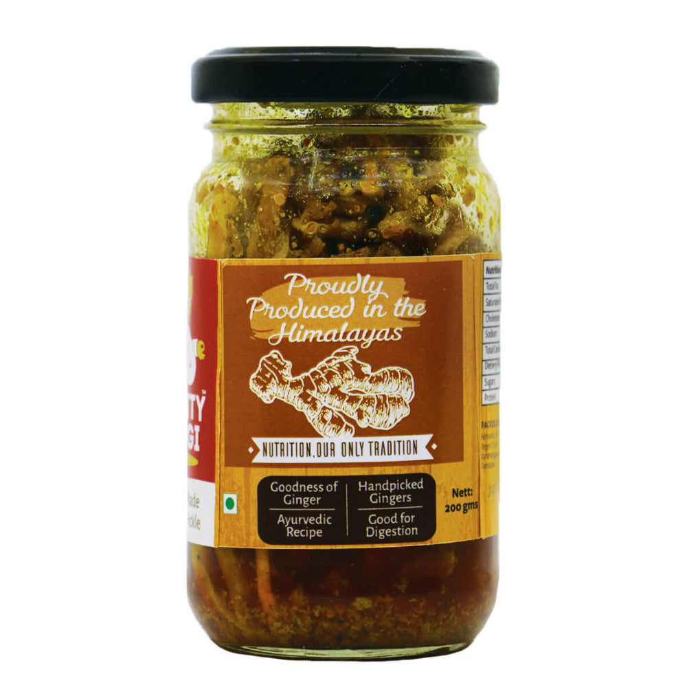 Nutty Yogi Home made Ginger Pickle 200g